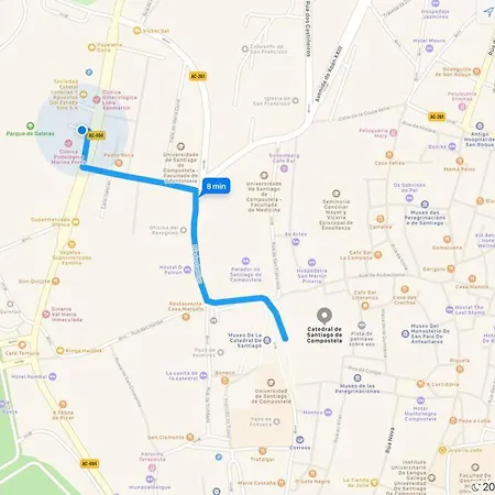 A 50 Metros De La Zona Monumental Parking Gratis Apartament Santiago de Compostela